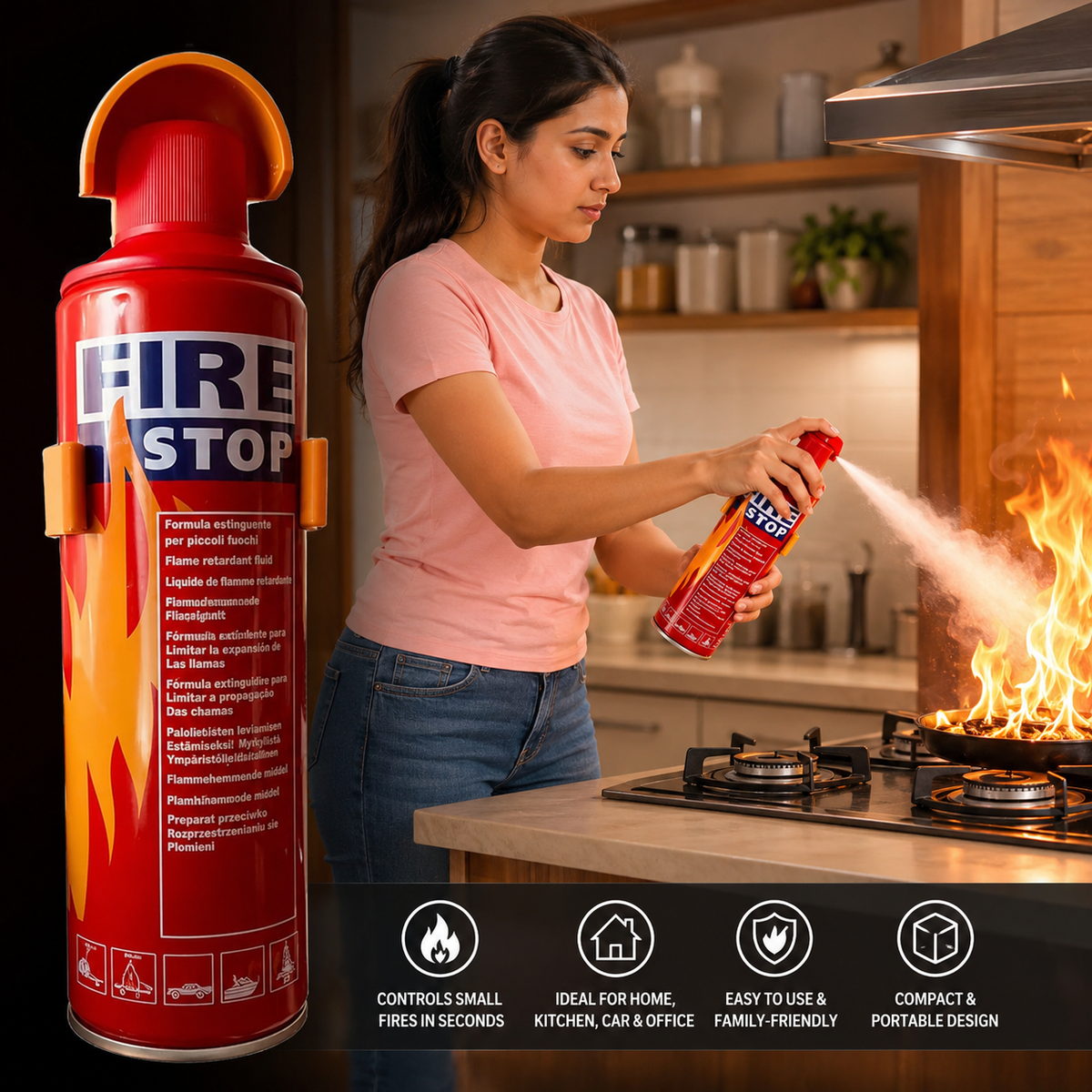 FIRE STOP SPRAY  (Buy 1 Get 1 Free)